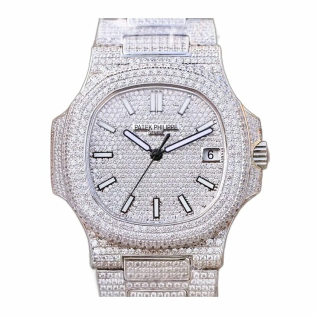 Đồng hồ Patek Phillipe Iced Out 5719/10G-010
