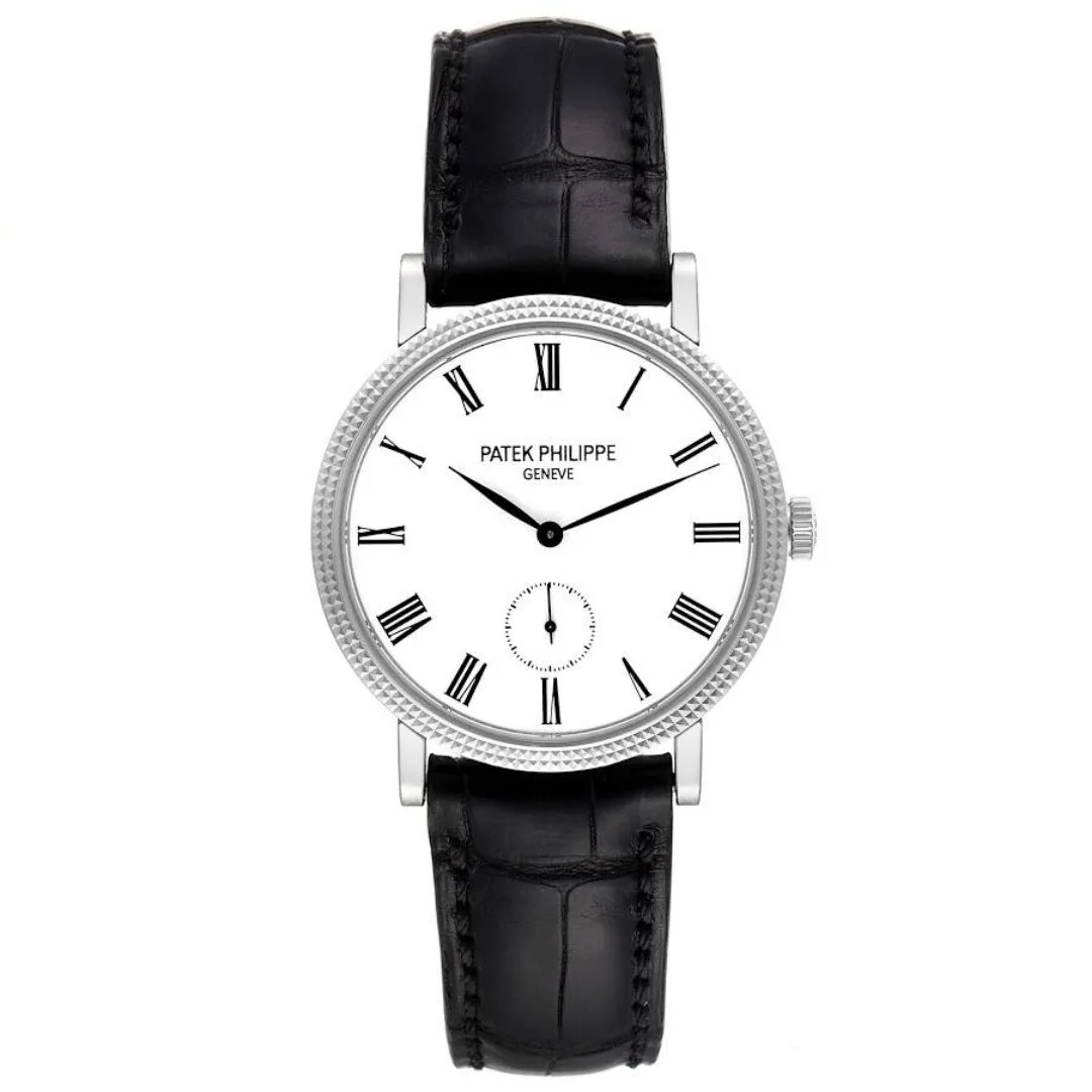 Đồng hồ Patek Phillipe Calatrava 31mm White Gold White Dial Ladies Watch 7119G
