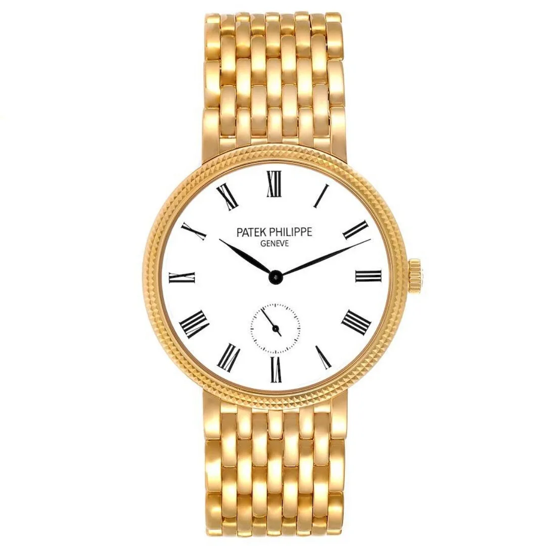 Đồng hồ Patek Phillipe Calatrava 31mm Yellow Gold Ladies Watch 7119