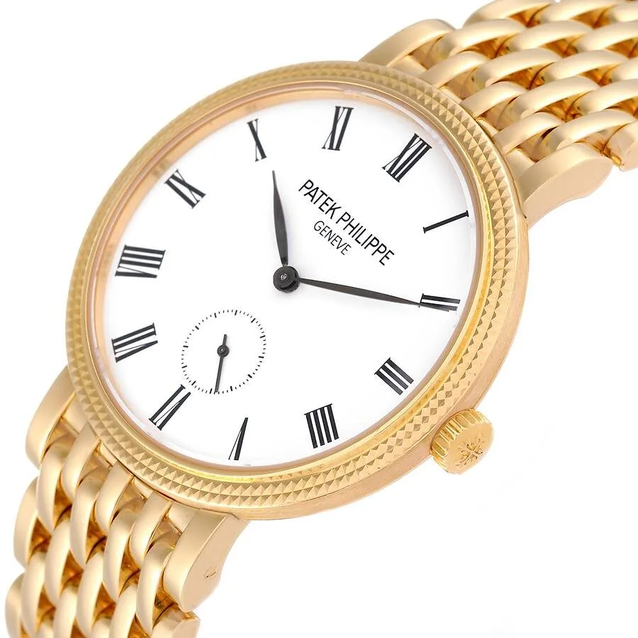 Đồng hồ Patek Phillipe Calatrava 31mm Yellow Gold Ladies Watch 7119 - Ảnh 4