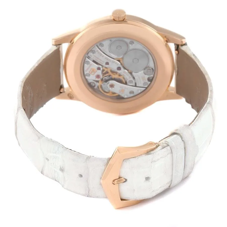 Đồng hồ Patek Phillipe Calatrava Rose Gold Diamond Ladies Watch 7122 - Ảnh 3