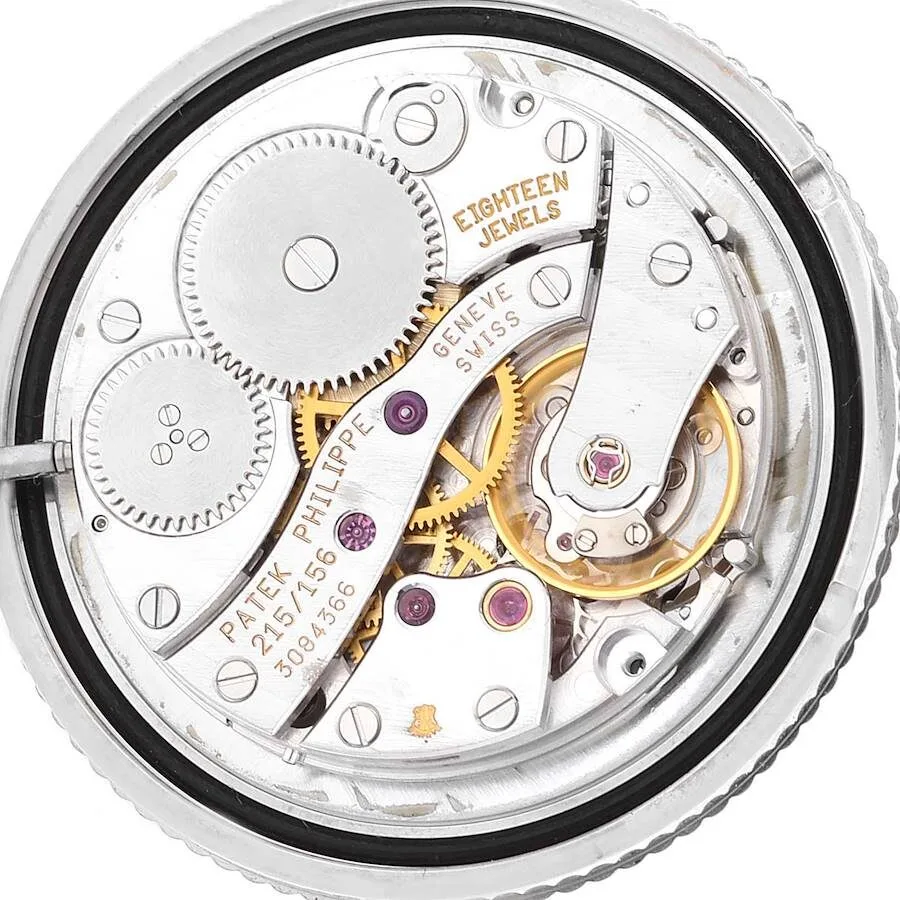 Đồng hồ Patek Phillipe Calatrava Travel Time White Gold Watch 4864 - Ảnh 3