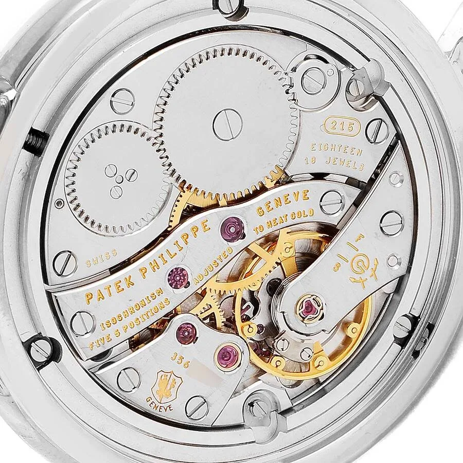 Đồng hồ Patek Phillipe Calatrava White Gold MOP Diamond Ladies Watch 4959 - Ảnh 3