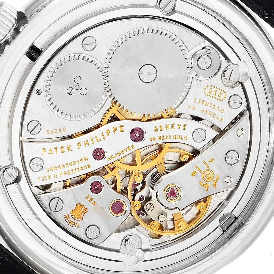 Đồng hồ Patek Phillipe Calatrava White Gold Mother of Pearl Diamond Ladies Watch 4959 - Ảnh 3