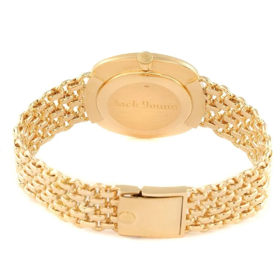 Đồng hồ Patek Phillipe Ellipse 18k Yellow Gold Champagne Dial Mens Watch 3644 - Ảnh 3