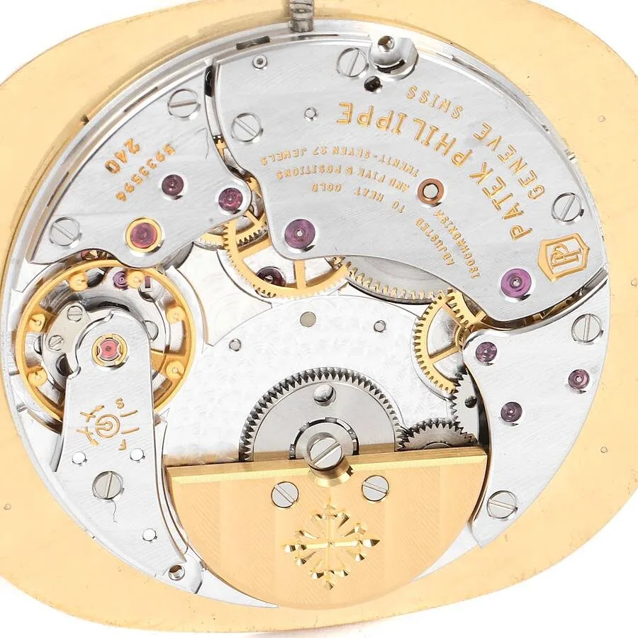 Đồng hồ Patek Phillipe Golden Ellipse Grande Taille Blue Dial Platinum Mens Watch 5738 - Ảnh 3