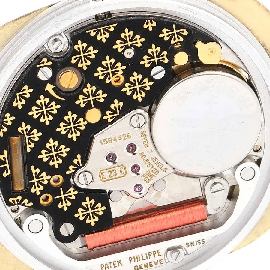 Đồng hồ Patek Phillipe Golden Ellipse Yellow Gold Ivory Dial Mens Watch 3747 - Ảnh 3