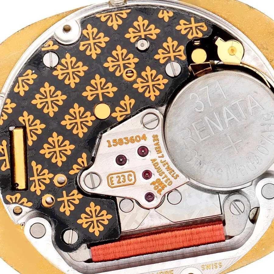 Đồng hồ Patek Phillipe Golden Ellipse Yellow Gold Ivory Dial Mens Watch 3788 - Ảnh 3