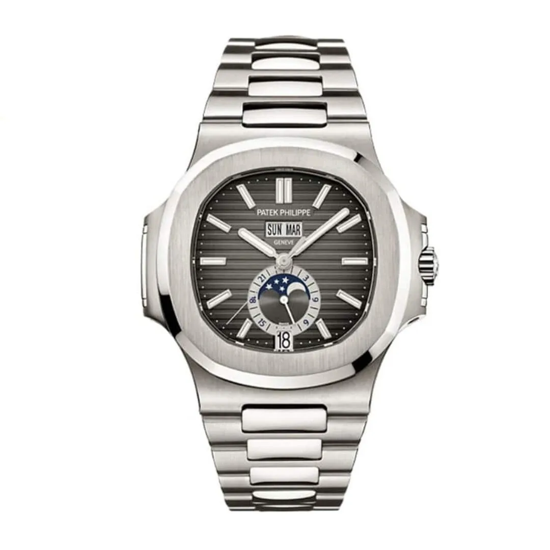 Đồng hồ Patek Phillipe Nautilus Black Dial
