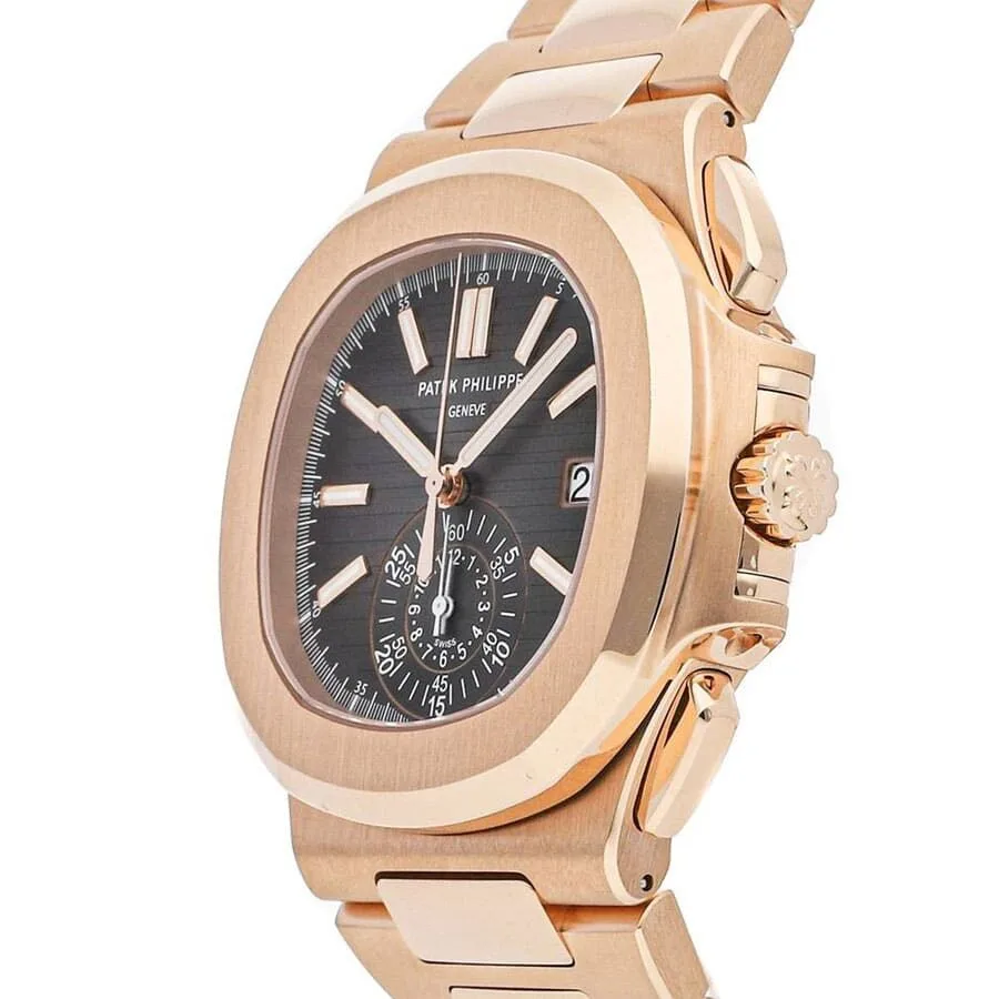 Đồng hồ Patek Phillipe Nautilus Brown Dial - Ảnh 4