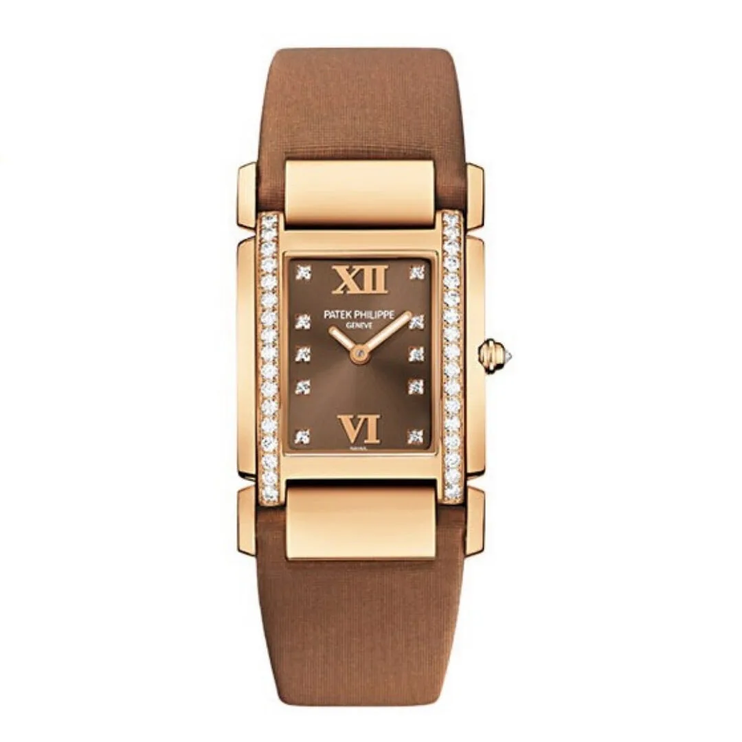 Đồng hồ Patek Phillipe Twenty-4 Medium White Gold 4910/20G-010