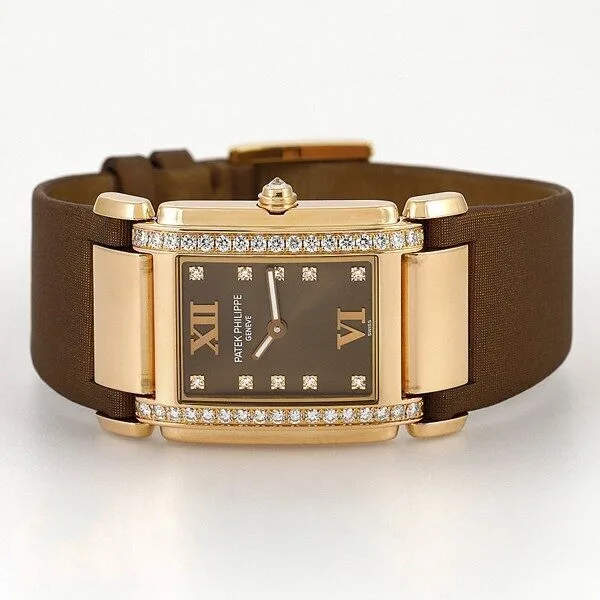 Đồng hồ Patek Phillipe Twenty-4 Medium White Gold 4910/20G-010 - Ảnh 2