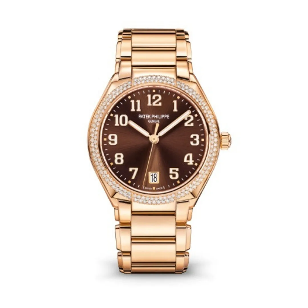 Đồng hồ Patek Phillipe Twenty~4 Automatic Rose Gold & Silvery Dial 7300/1200R-010