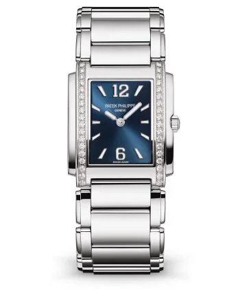 Đồng hồ Patek Phillipe Twenty~4 Stainless Steel Gray Sunburst Dial Watch 4910/1200A-010 - Ảnh 2